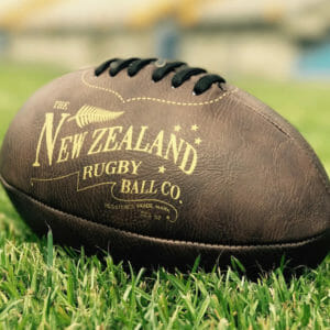 New Zealand retro rugby ball